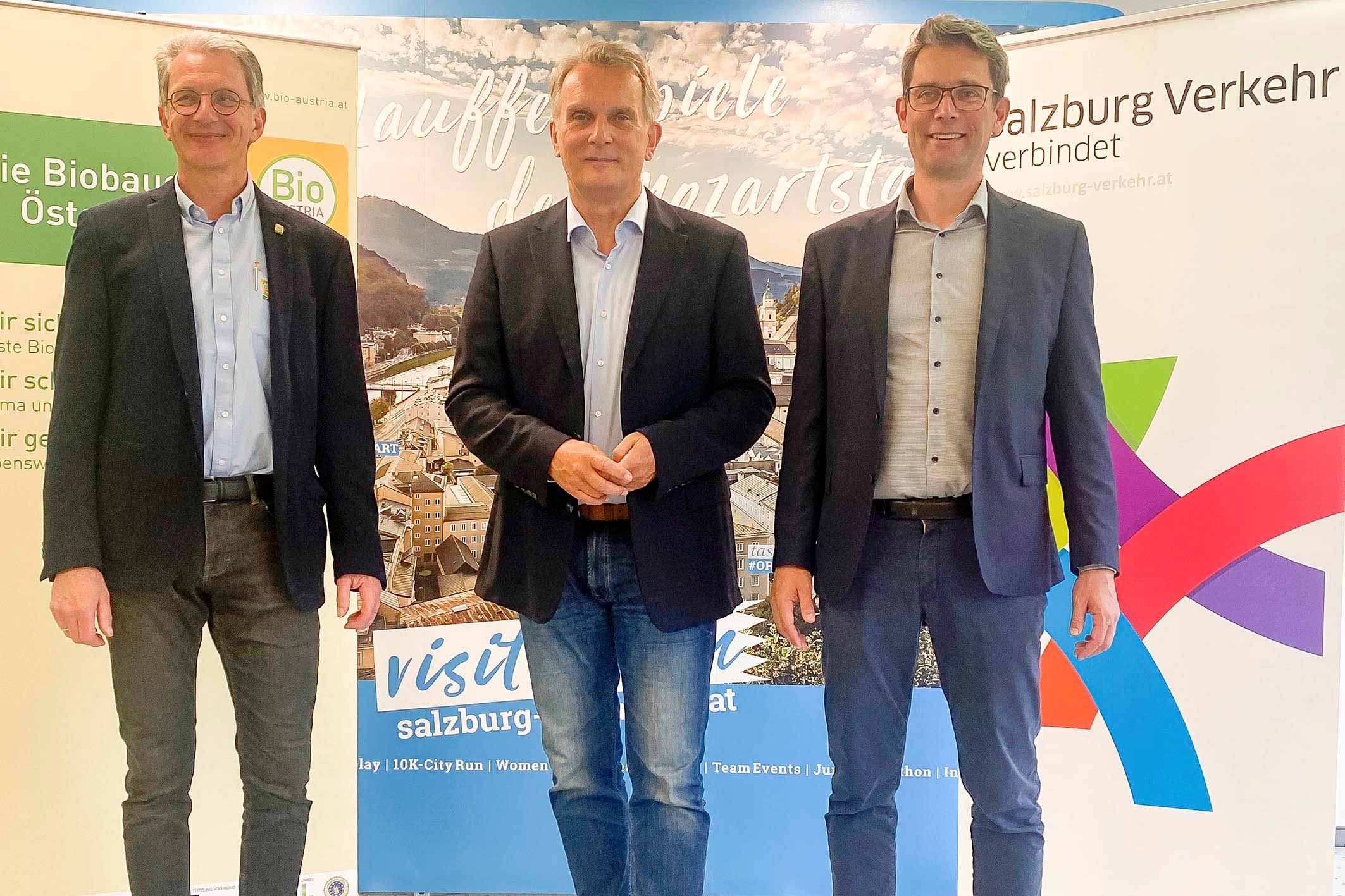 Geschäftsführer vom Salzburger Verkehrsbund, Veranstalter der Laufspiele und Geschäftsführer von Bio Austria