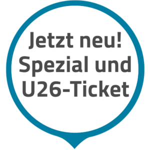 Blase für das Spezial- und U26-Ticket