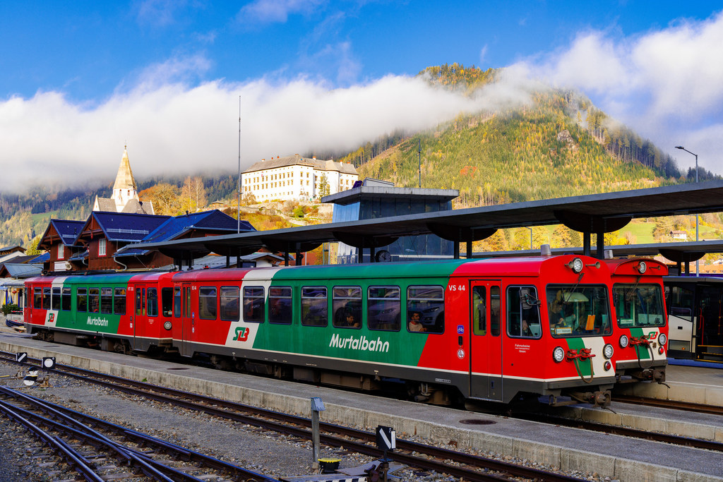 Die Murtalbahn führt vom Salzburger Mauterndorf bis ins steirische Unzmarkt