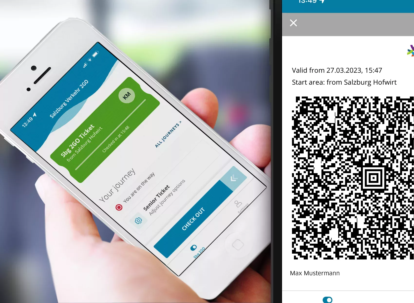 Mockup Mobile SVV App 2GO Detail