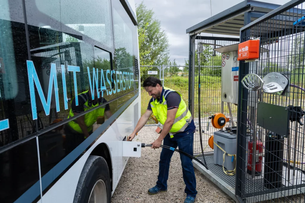 Salzburg Verkehr Salzburg AG Salzburger Verkehrsverbund Wasserstoffbus H2 Bus