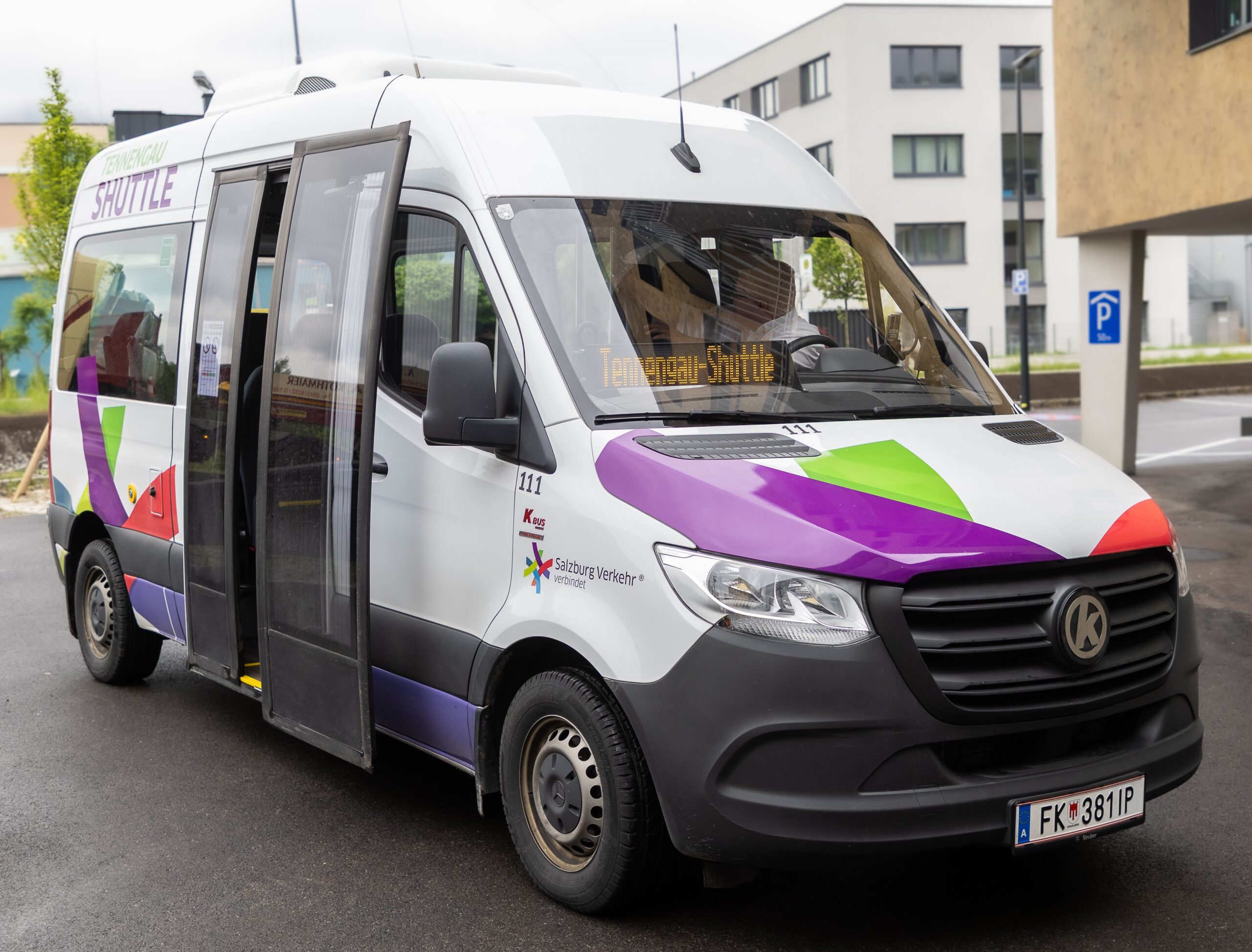 Salzburger Verkehrsverbund SVV Salzburg Verkehr Tennengau Shuttle Mikro-ÖV