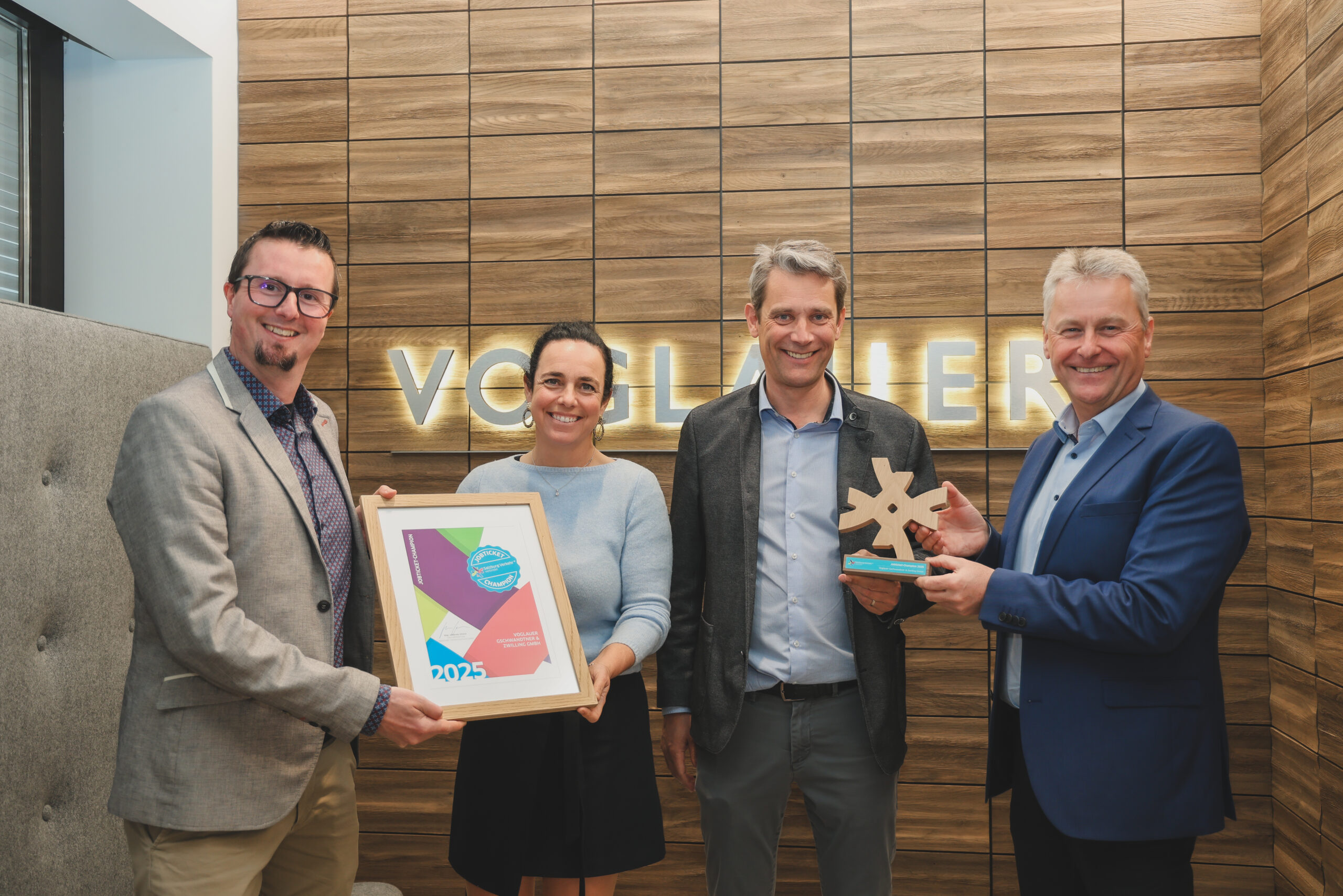 Salzburger Verkehrsverbund SVV Jobticket-Champion Klimaticket Salzburg Voglauer & Gschwandtner Zwilling GmbH