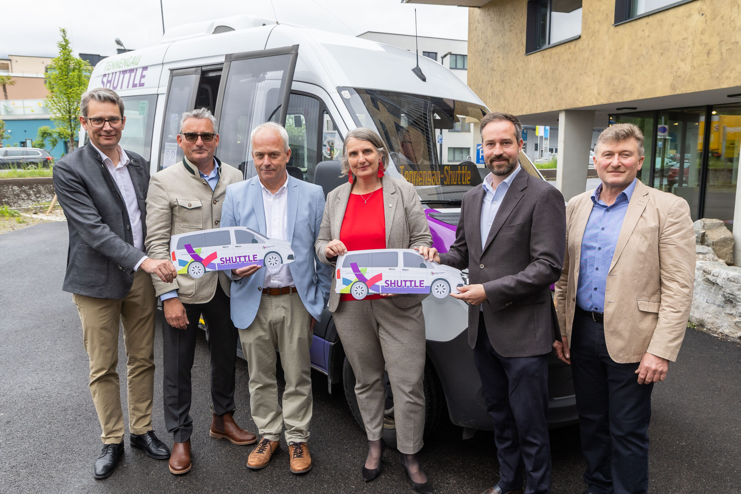 Salzburger Verkehrsverbund SVV Salzburg Verkehr Tennengau Shuttle Mikro-ÖV