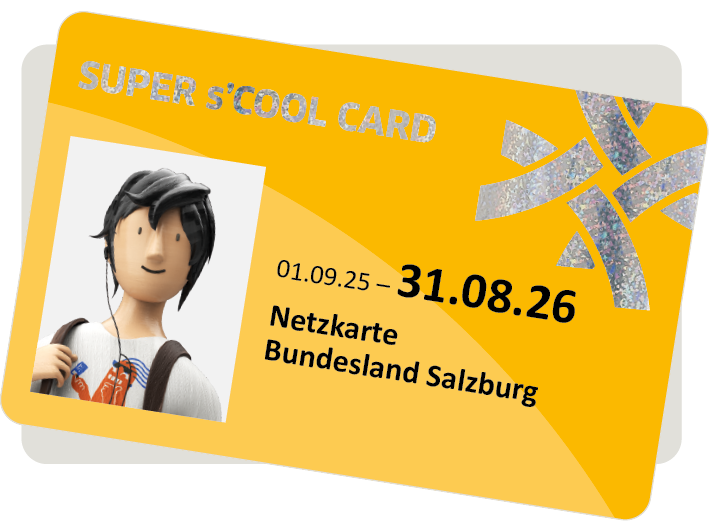 Salzburg Verkehr SVV Super s'COOL-CARD