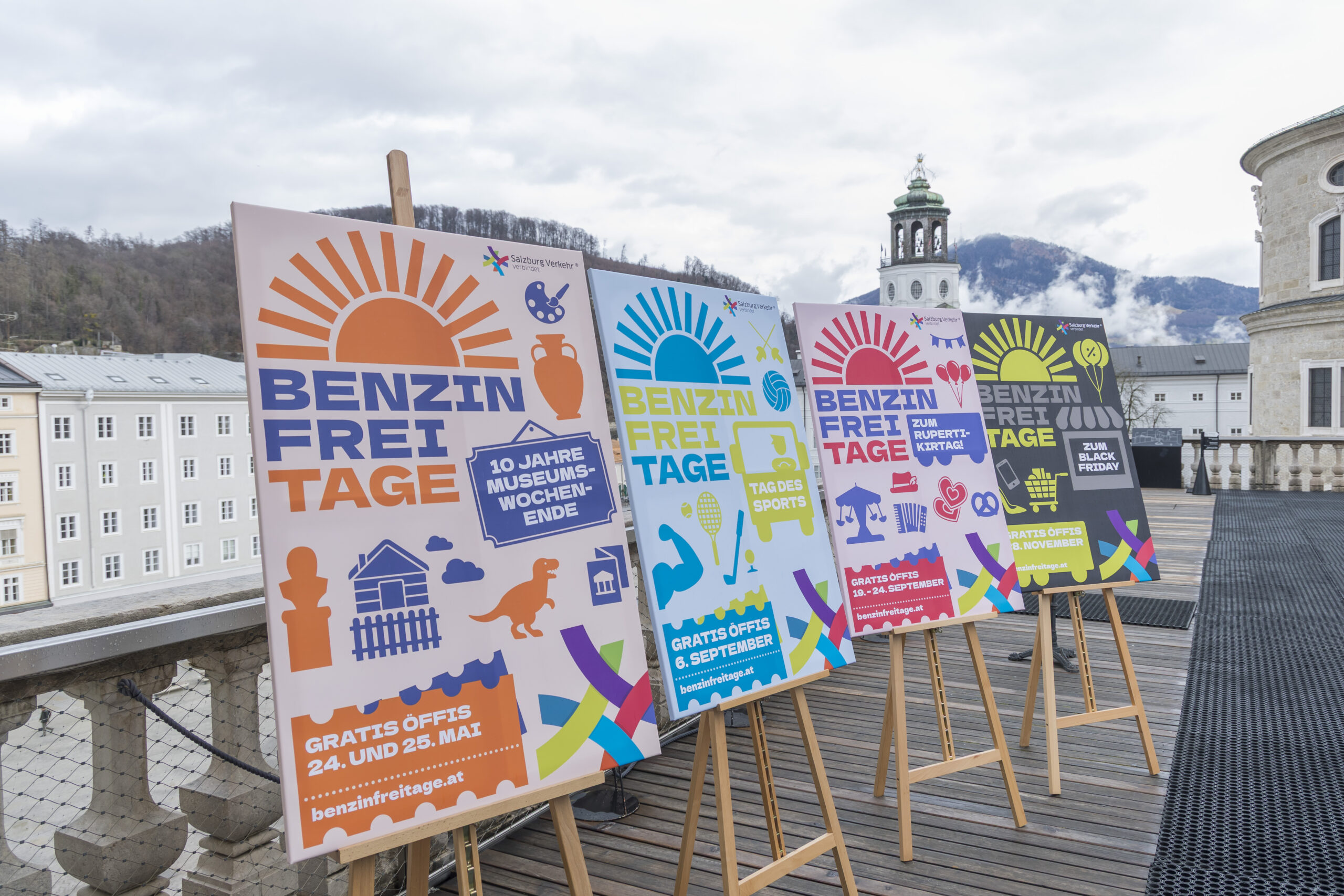 Salzburg Verkehr SVV Benzinfrei-Tage, Salzburger Verkehrsverbund Rupertikirtag
