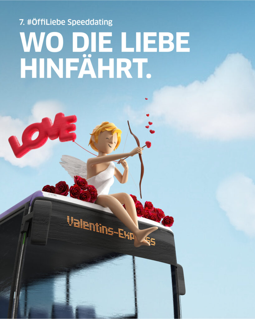#ÖffiLiebe Speeddating im Bus zum Valentinstag 2026