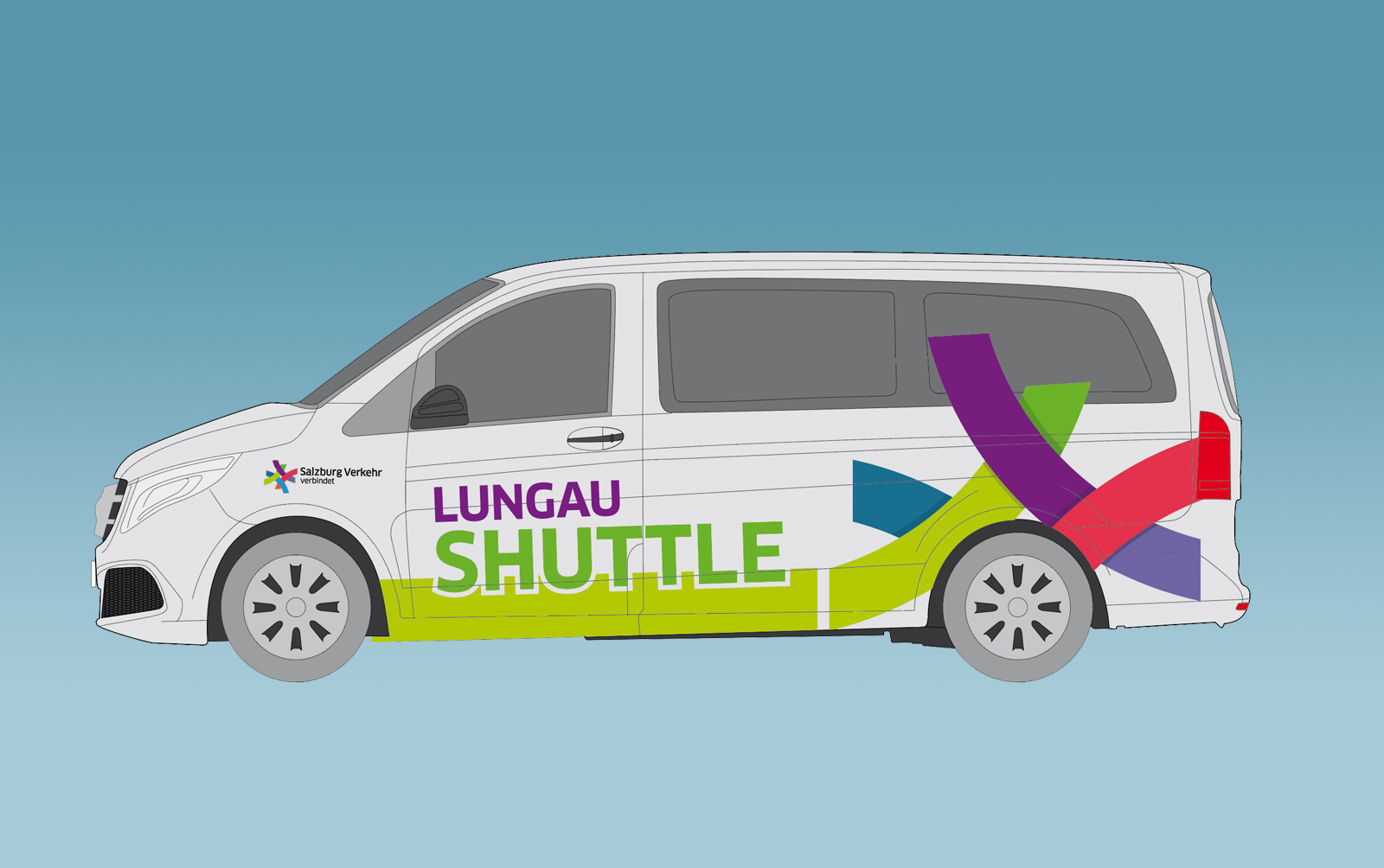Lungau Shuttle Gebiet