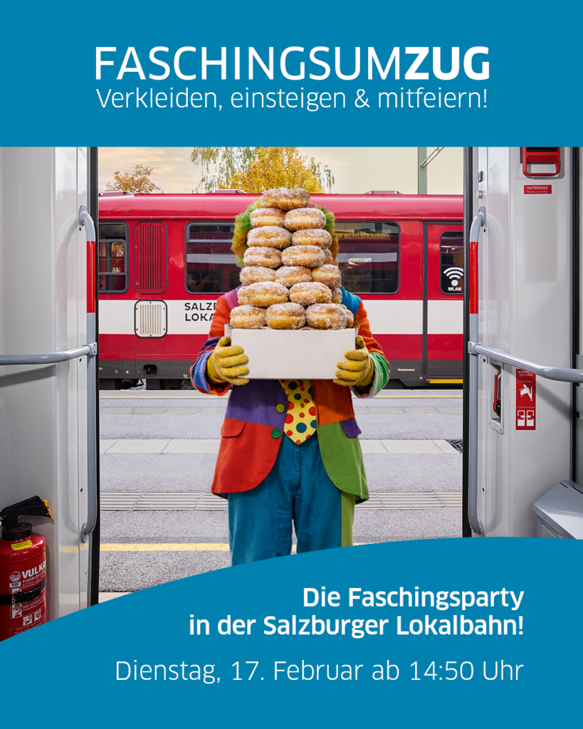 Salzburg Verkehr FaschingsumZUG